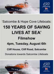 Salcombe Lifeboat's 150th Anniversary Events