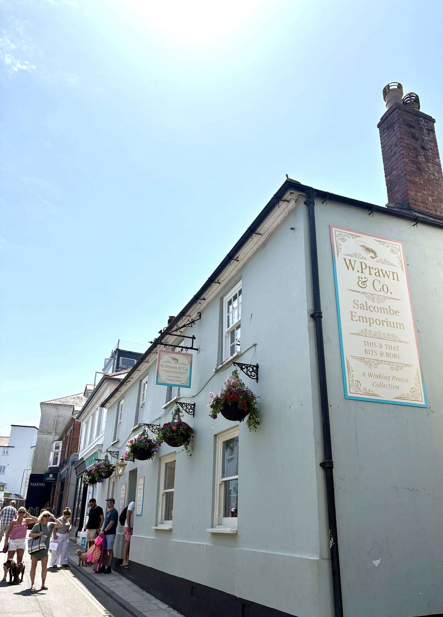 Exterior of W. Prawn & Co. Salcombe Emporium